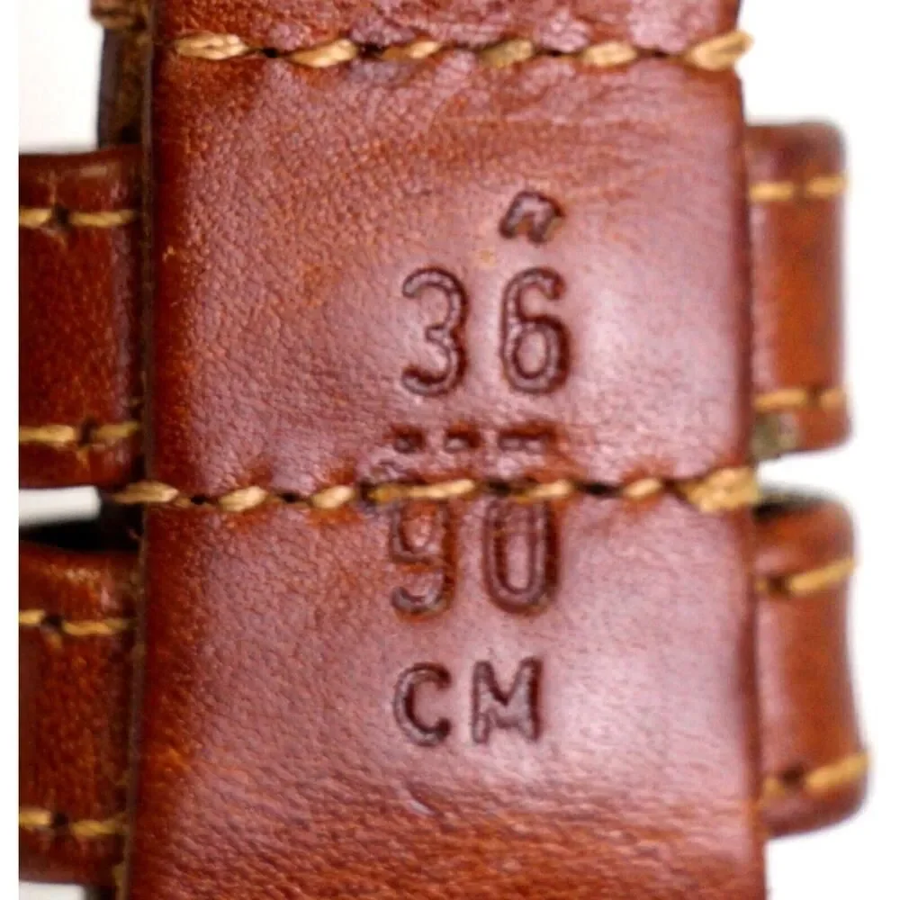 Coach 3850 WOVEN BROWN REAL LEATHER 1